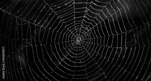 Detailed monochrome shot of...