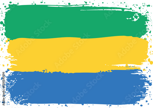 Foto Flag of Gabon