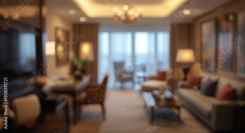 Blurred abstract light boke...