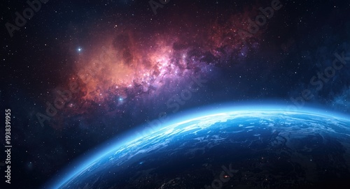 Deep space scene featuring ...