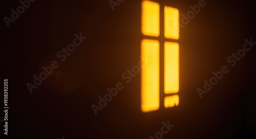 Sunlight casting warm tones...