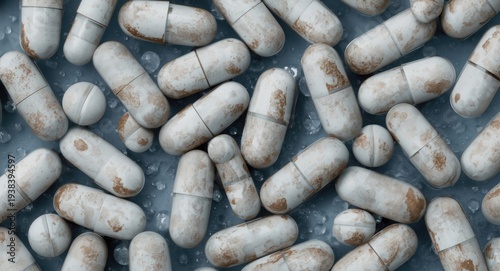 Antimicrobial drug capsules...