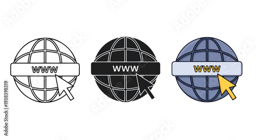 Global web icons set with error and success - SVG and PNG icons - Vector Icons and Stickers - PNG, SVG, EPS - Glyph and solid icon set - Icon vector - Icon Silhouette - Clipart