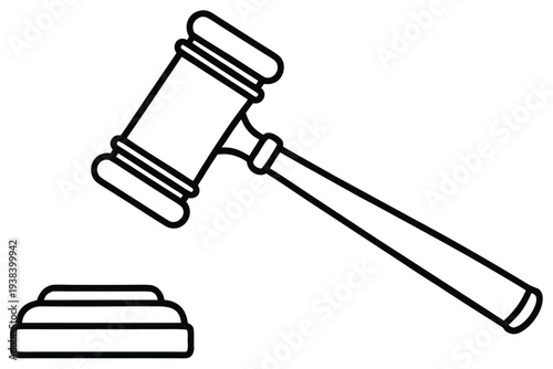 Gavel, Court Hammer