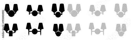 Abstract representation of people icons, showing diversity in black and gray tones.