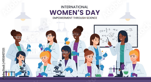 Diverse group of women celebrating equality and empowerment together.