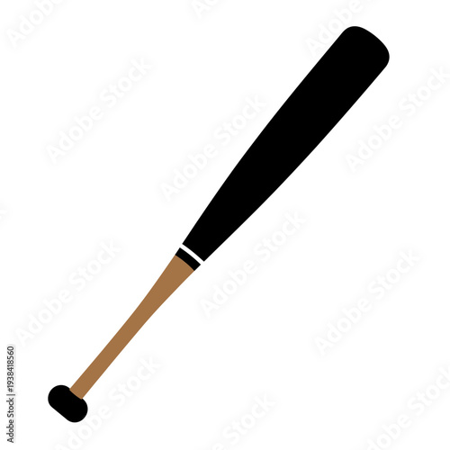 Baseball Bat Vector Graphic