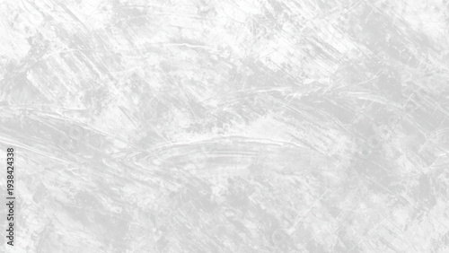 White abstract textured background with brush strokes and rough surface