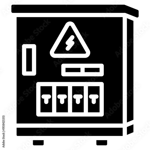 Electrical Panel glyph icon