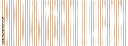 Beige and white vertical stripes background. Vector design