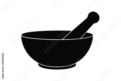 Mortar and Pestle, Herbal Medicine Tool