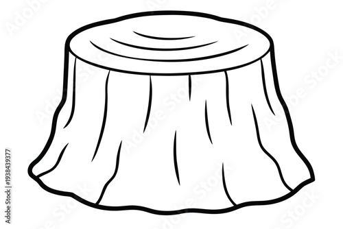 Tree Stump, Tree Trunk Section