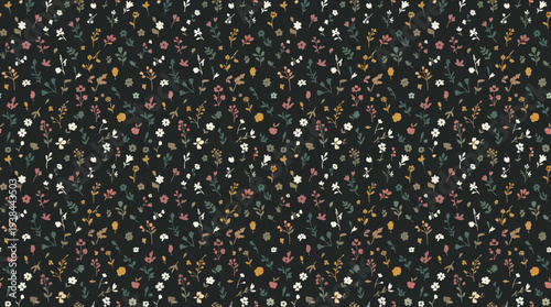 Colorful speckled texture with tiny multicolor dots scattered across dark background for graphic pattern.