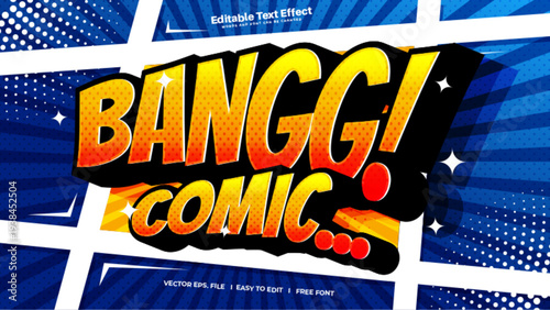 Comic Bangg Text Effect  ext