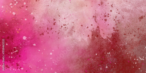 Galaxy theme space abstract background, contrast colorful smoke effect, open space, stars, alcohol ink deocration . Colorful bright ink and watercolor textures on white orange pink paper background. 