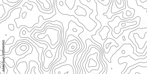 Abstract seamless pattern featuring geometric waves and vintage floral lines in a black vector style for a decorative textile wallpaper backdrop or tile texture