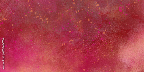 Galaxy theme space abstract background, contrast colorful smoke effect, open space, stars, alcohol ink deocration . Colorful bright ink and watercolor textures on white orange pink paper background. 