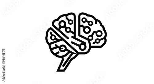 Brain with a Band Across It.