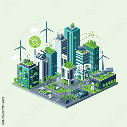 Sustainable City with Renewable Energy