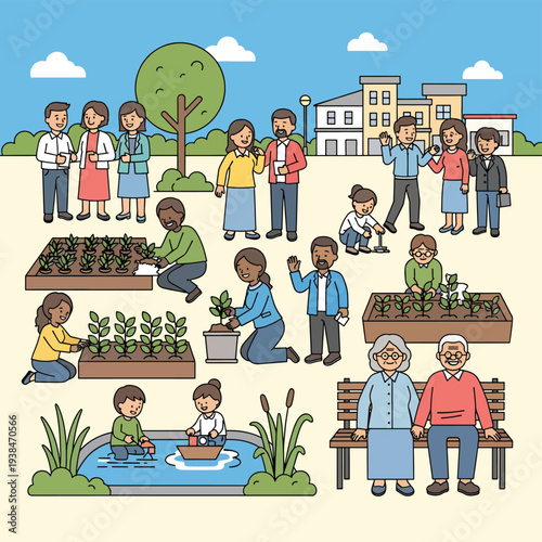 Community Garden Gathering