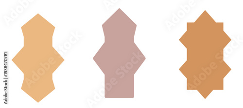 Islamic windows and arches Collection.