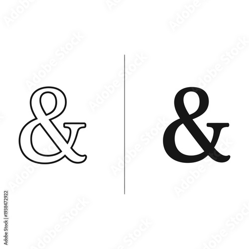 Ampersand Symbol Connection Commerce