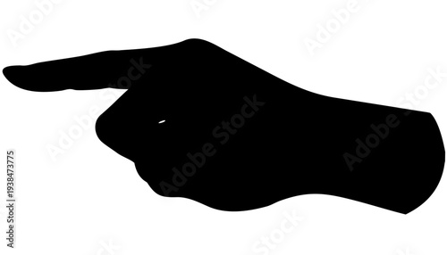 Finger Snap Black Silhouette PNG, Hand Gesture Icon