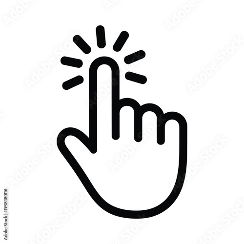 Click to interact with modern digital interface