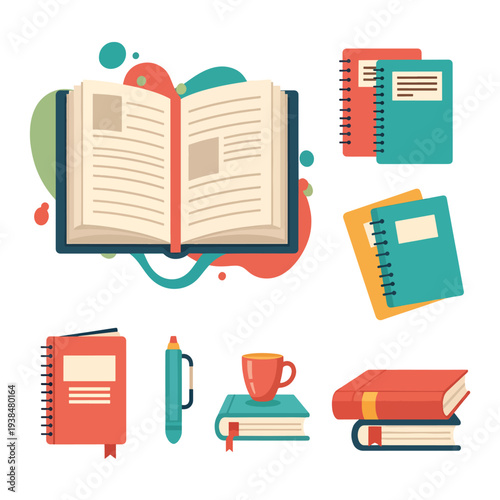 Colorful Stationery Set