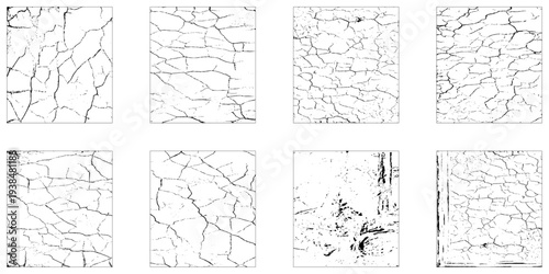 Collection objects to create grunge effect. Abstract, splatter, dirty, texture for your design. Texture vector punk style.