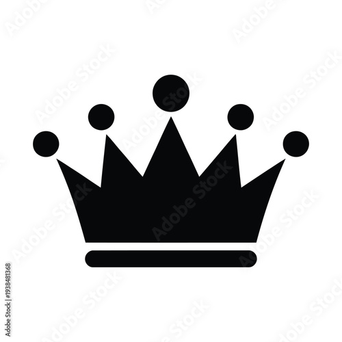 Royal crown icon symbolizing luxury and prestige