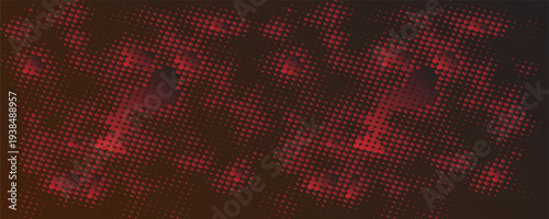 Dark red tech minimal background with abstract stripes and dots