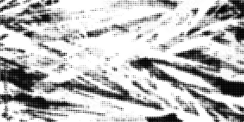 Black and white halftone. Abstract pattern monochrome vector. The texture of the spots of ink print and design