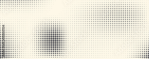 Hexagon Shapes Vector Abstract Geometric Technology Retrowave Sci-Fi Texture Isolated on Light Background. Halftone Hex Retro Simple Pattern. Minimal 80s Style Dynamic Tech Wallpaper
