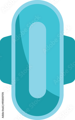 Sanitary napkin with wings and absorbent core providing period protection for women