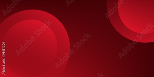 Abstract Geometric modern with Red color wave background for template. background for posters, placards, brochures, banners, headers, covers
