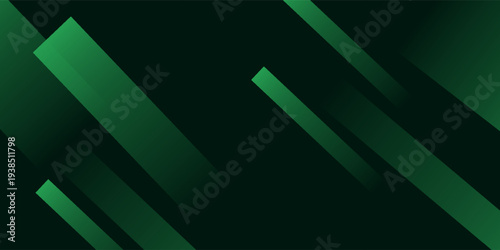 Abstract green geometric gradient background. Dynamic shapes composition. Fit for presentation design. wallpapers, brochure, postersPrint