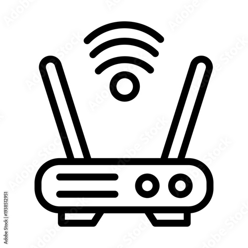 Router Vector Icon