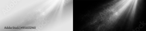Fotografie Abstract light beam glow texture vector illustration radiant smoke particle effe