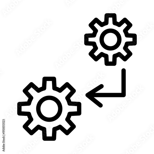 Continuous Deployment Vector Icon