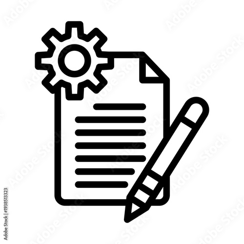 Service Level Agreement Vector Icon