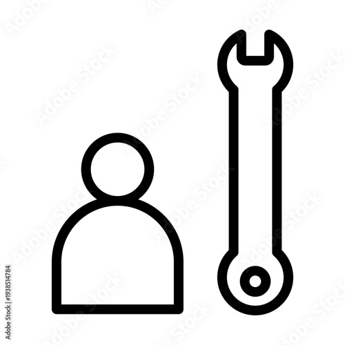 Handyman Vector Icon