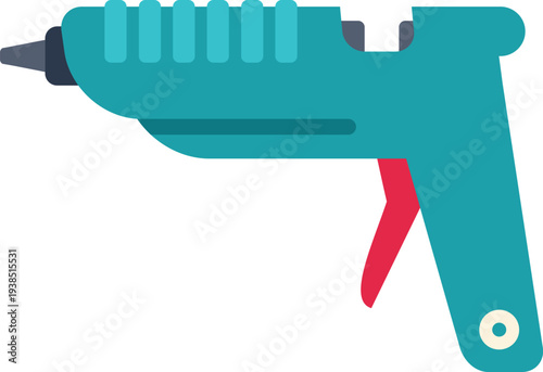 Glue gun creating strong adhesive bonds for various crafting and repair tasks