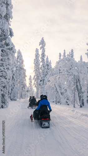 Photos Snowmobile adventure through the winter wonderland of Akaslompolo, Lapland