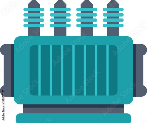Power transformer device converting electric voltage for energy distribution