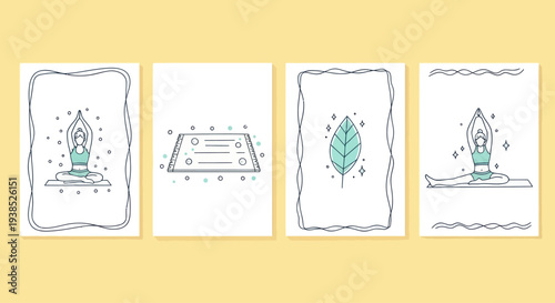 Mindfulness Yoga Cards: Meditation, Nature, and Balance