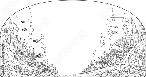 An archway with floral patterns isolated on transparent background