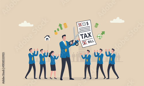 COVID-19 The style meeting teams together of the illustration is modern, flat design with clean lines and minimal shading books economics recession or financial crisis, businessman government leader