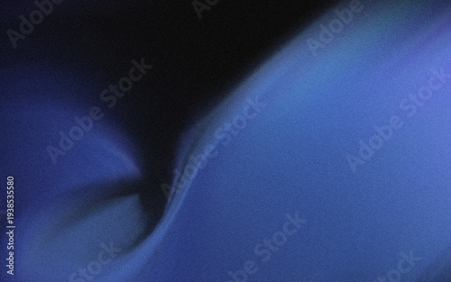 Foto A dark blue abstract image with a rounded shape design