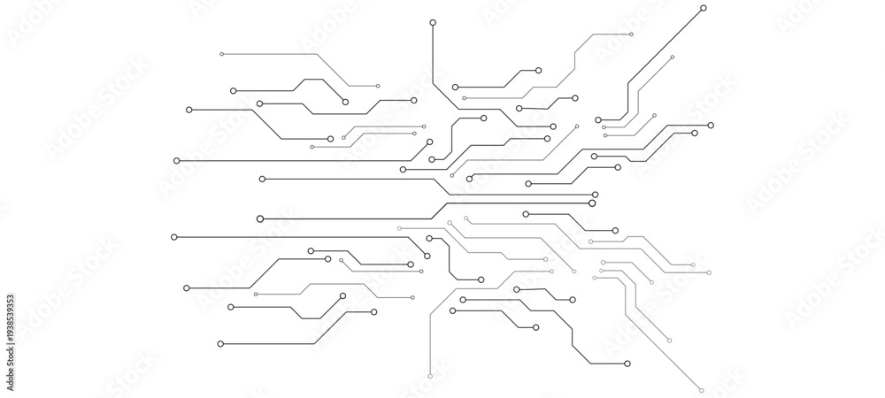 Obraz premium circuit board background